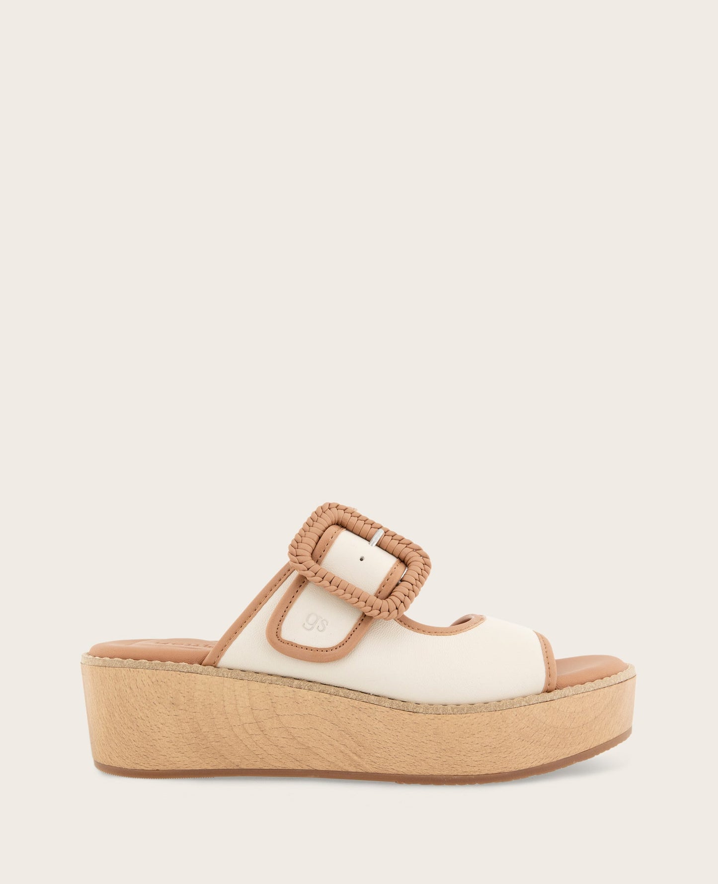 GENTLE SOULS - Vadylin Leather Buckle Platform Sandal
