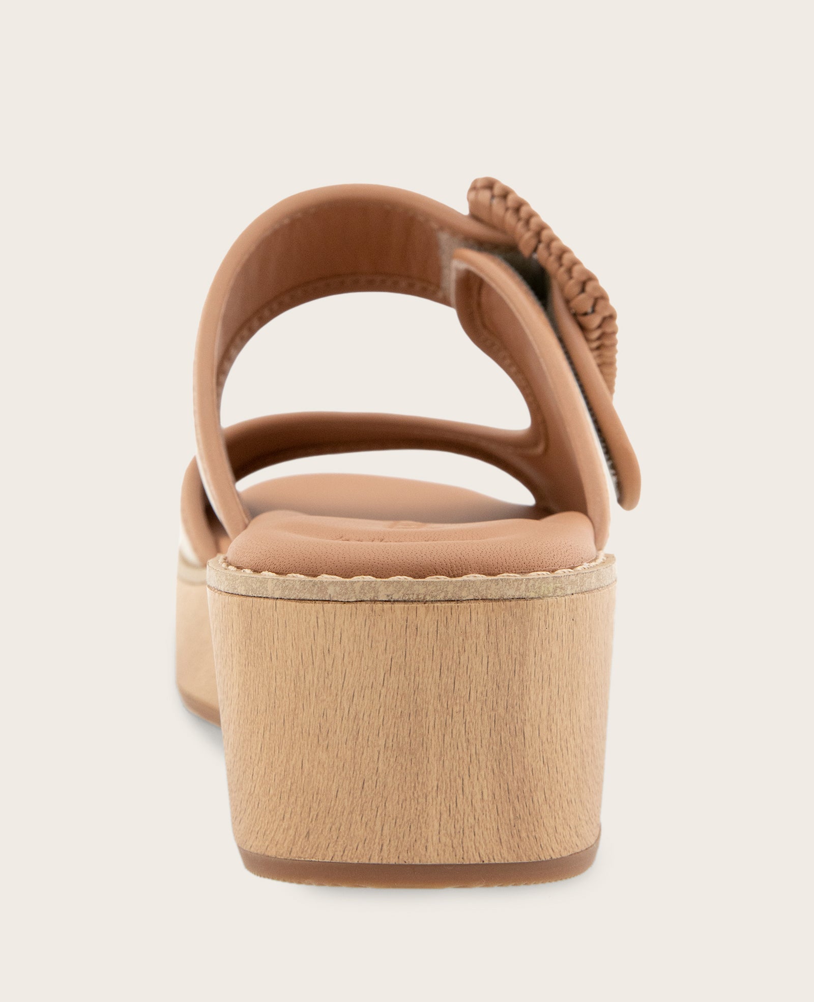 GENTLE SOULS - Vadylin Leather Buckle Platform Sandal