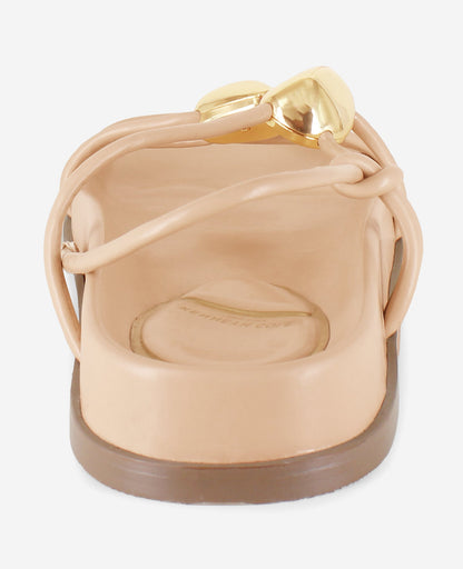 Vera Strappy Leather Embellished Sandal