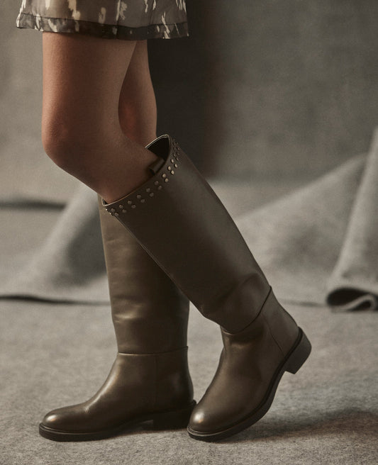 Scorpio Leather Stud Boot