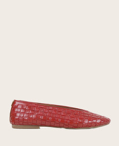 Burnt Red Leather