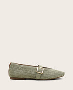 GENTLE SOULS - Winifred Suede Woven Mary Jane Flat