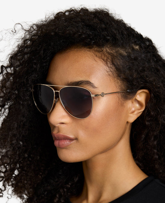 Pilot Titanium Aviator Sunglasses