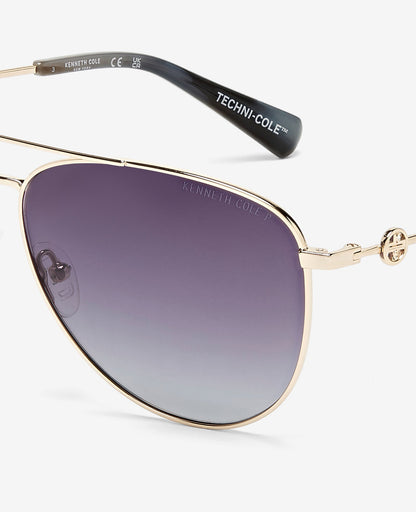 Pilot Titanium Aviator Sunglasses