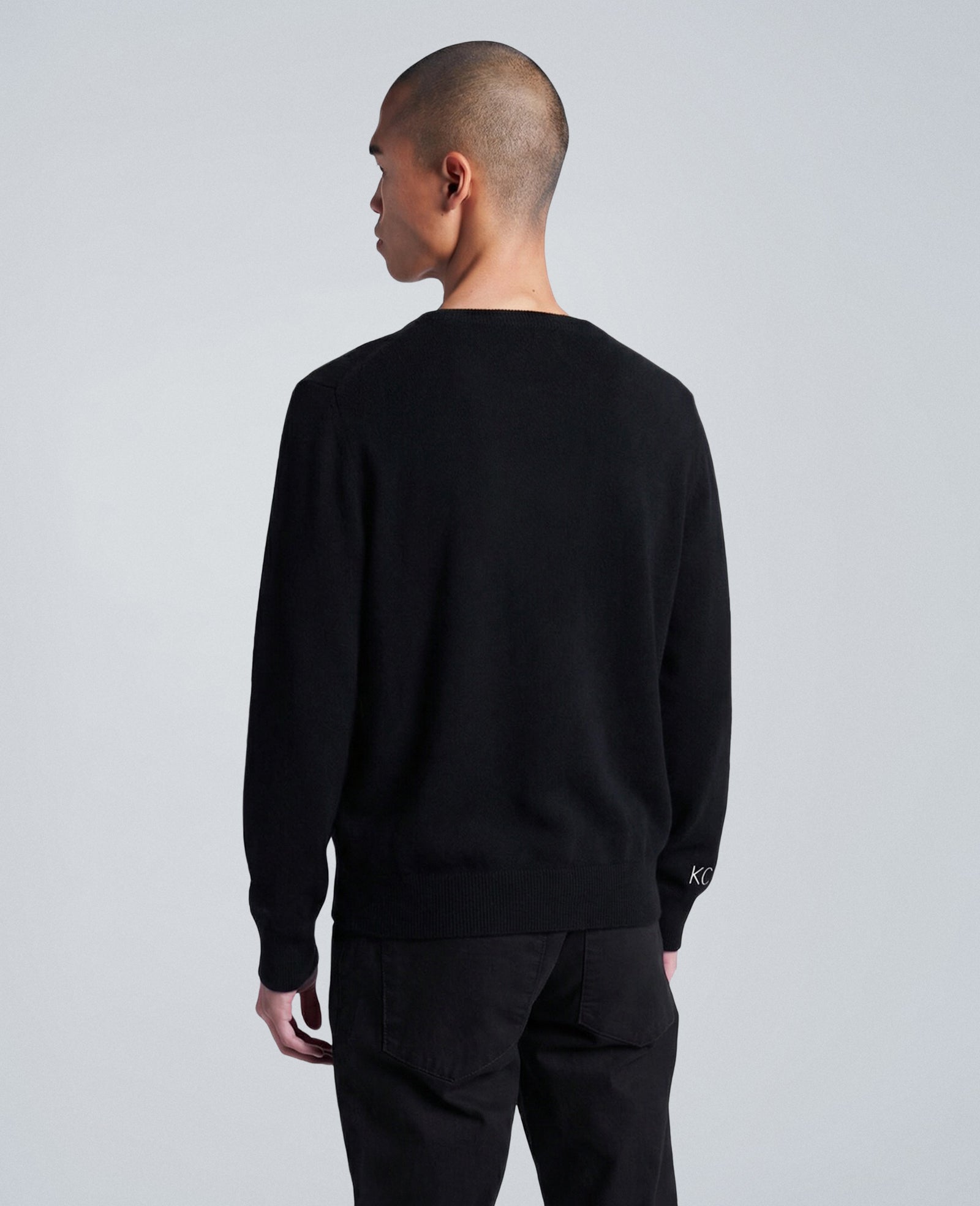 Lingua Franca Shut The Hate Up Unisex Cashmere Crewneck Sweater