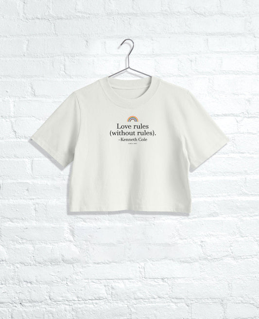 Women's LOVE Cropped Tee