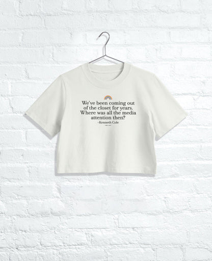 Women's CLOSET Cropped Tee