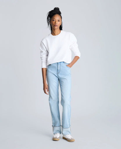 Site Exclusive! Kenneth Cole Embroidered Logo Sweatshirt